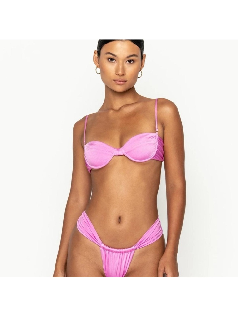 SOMMER SWIM THE SADIE BOTTOM IN PROFUMO PINK